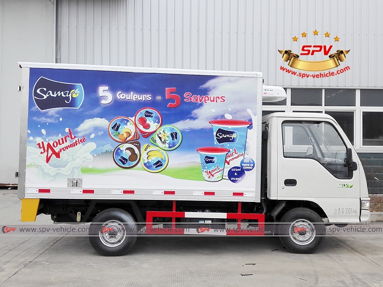 2 Tons Refrigerator Truck JAC - RS 2 Tons Refrigerator Truck JAC - RS